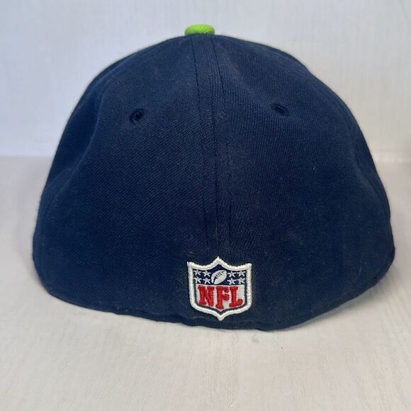 NFL Seattle Seahawks Fitted Hat 7 1/4 New Era 59Fifty - Picture 4 of 9